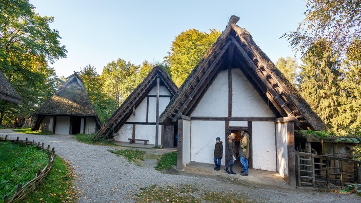 Ein germanisches Gehöft im Freilichtmuseum Oerlinghausen