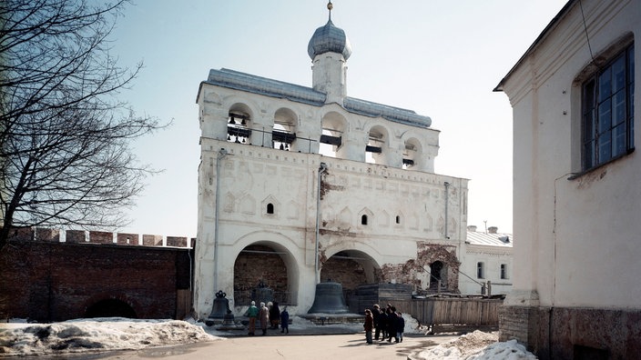 Das Hansekontor in Nowgorod.