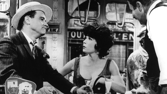 Szene aus dem Film "Das Mädchen Irma la Douce"