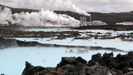  Blaue Lagune in der Nähe der Hauptstadt Reykjavík