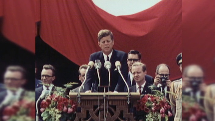 Screenshot aus dem Film "Staatsbesuche in West- und Ost-Berlin"