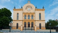 Pécs, Fünfkirchen bei Tageslicht.