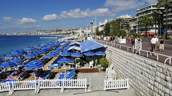 Promenade des Anglais in Nizza