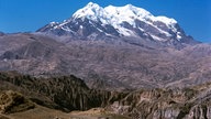 Der verschneite Aconcagua