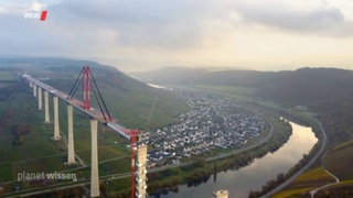 Die Baustelle der Hochmoselbrücke