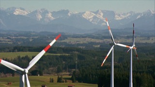 Windräder in Bayern